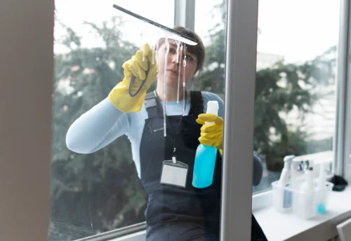 Nettoyage de vitres intérieures et extérieures à Bozel